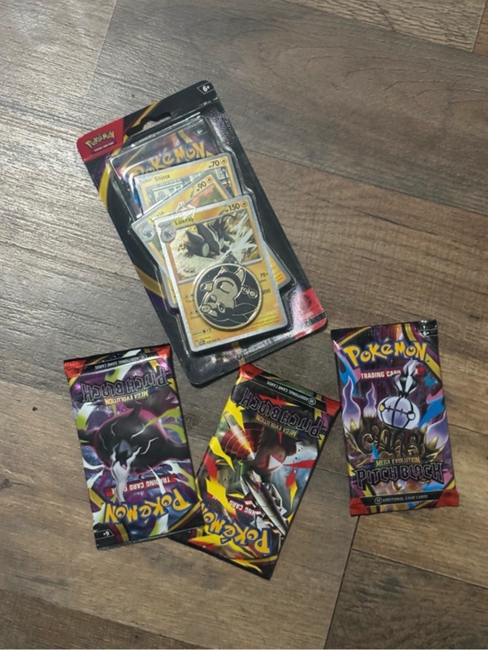 Pokemon Booster Packs & Promo Pack - Yellow, Black